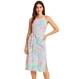 Lilly Pulitzer Sleeveless Fit & Flare Dress – Size Large
